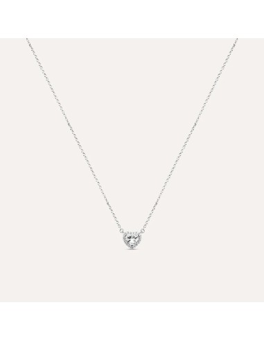 Collana Silver Elegance Argento Rodiato Cubic Zirconia