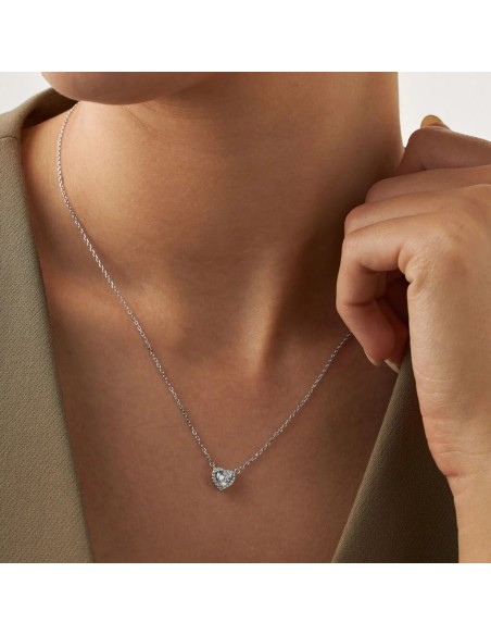 Collana Silver Elegance Argento Rodiato Cubic Zirconia