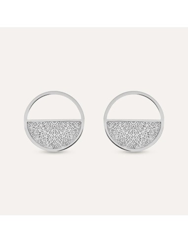 Orecchini Lobo Aura Acciaio