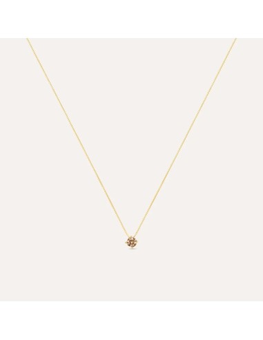 Collana Punto Luce Silver Rainbow Argento Rosa Cubic Zirconia