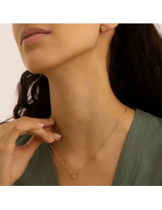 Collana Punto Luce Silver Rainbow Argento Rosa Cubic Zirconia 2