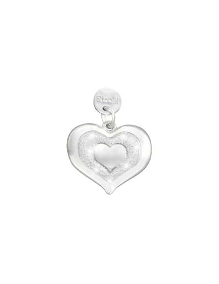 Pendente Love Beats Argento Rodiato
