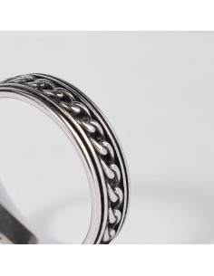 Anello Fantasia Gentleman Argento Rodiato 2