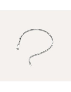 Bracciale Catena Gentleman Argento Rodiato 2