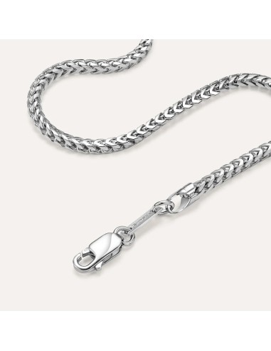 Bracciale Catena Gentleman Argento Rodiato