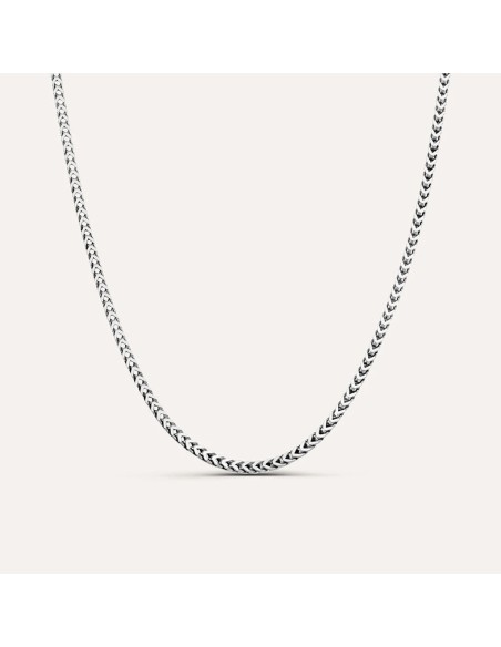 Catena Gentleman Argento Rodiato