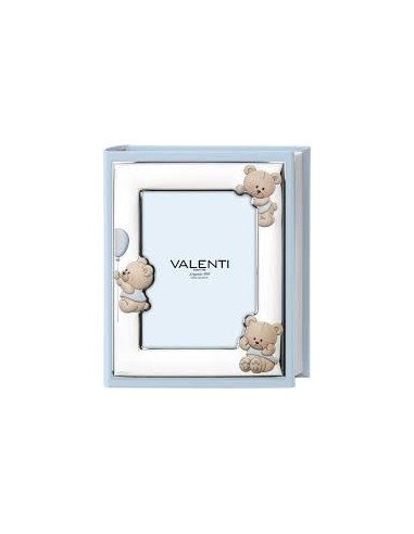 Valenti Album Cornice argento Orsetti multicolor