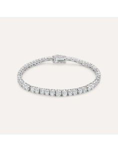 Bracciale Tennis Silver Elegance Argento Rodiato Cubic Zirconia