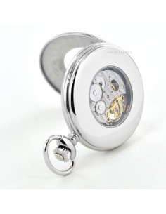 Orologio da tasca Savonette Lowell Fasi Luna ALLEN