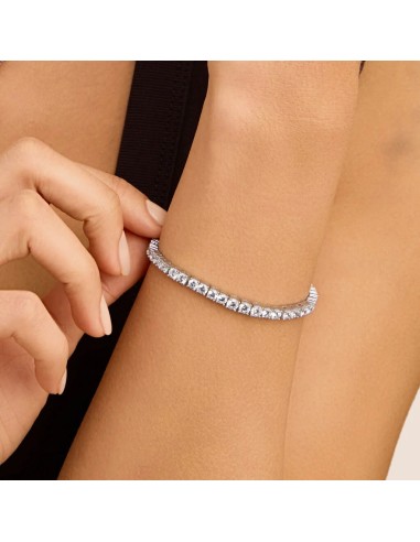 Bracciale Tennis Silver Elegance Argento Rodiato Cubic Zirconia