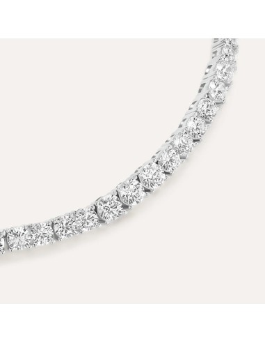 Bracciale Tennis Silver Elegance Argento Rodiato Cubic Zirconia