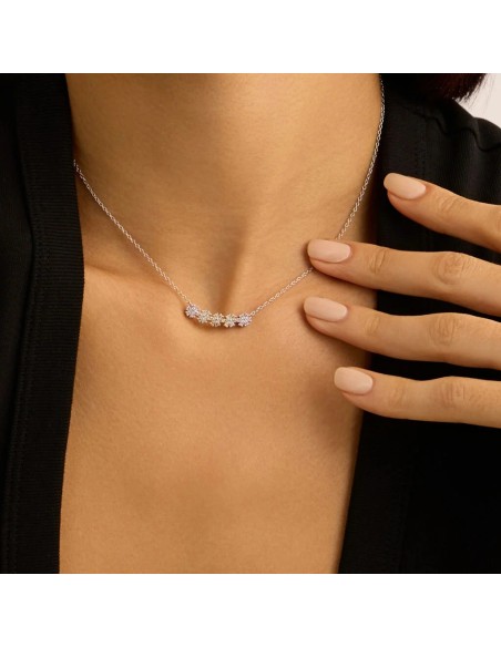 Collana Silver Shine Argento Rodiato Cubic Zirconia