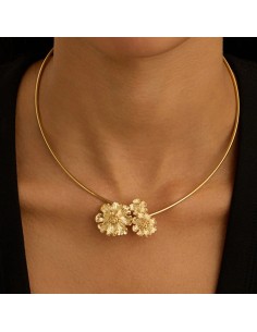 Collana Radiance Acciaio Dorato 2