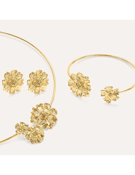 Collana Radiance Acciaio Dorato