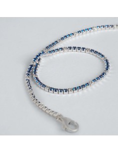 Bracciale Tennis Gentleman Argento Rodiato Cubic Zirconia