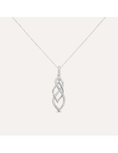Collana Silver Shine Argento Rodiato Cubic Zirconia