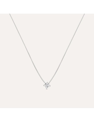 Collana Punto Luce Silver Elegance Argento Bianco Cubic Zirconia