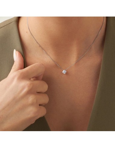 Collana Punto Luce Silver Elegance Argento Bianco Cubic Zirconia