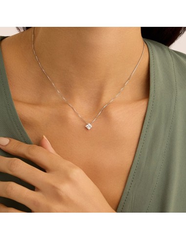 Collana Punto Luce Silver Elegance Argento Bianco Cubic Zirconia